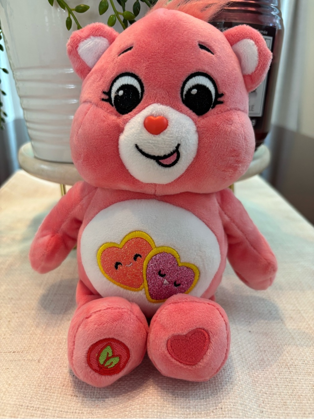 Care Bear Love A Lot  Plush Bear Kids Toy